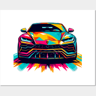 Lamborghini Urus Posters and Art